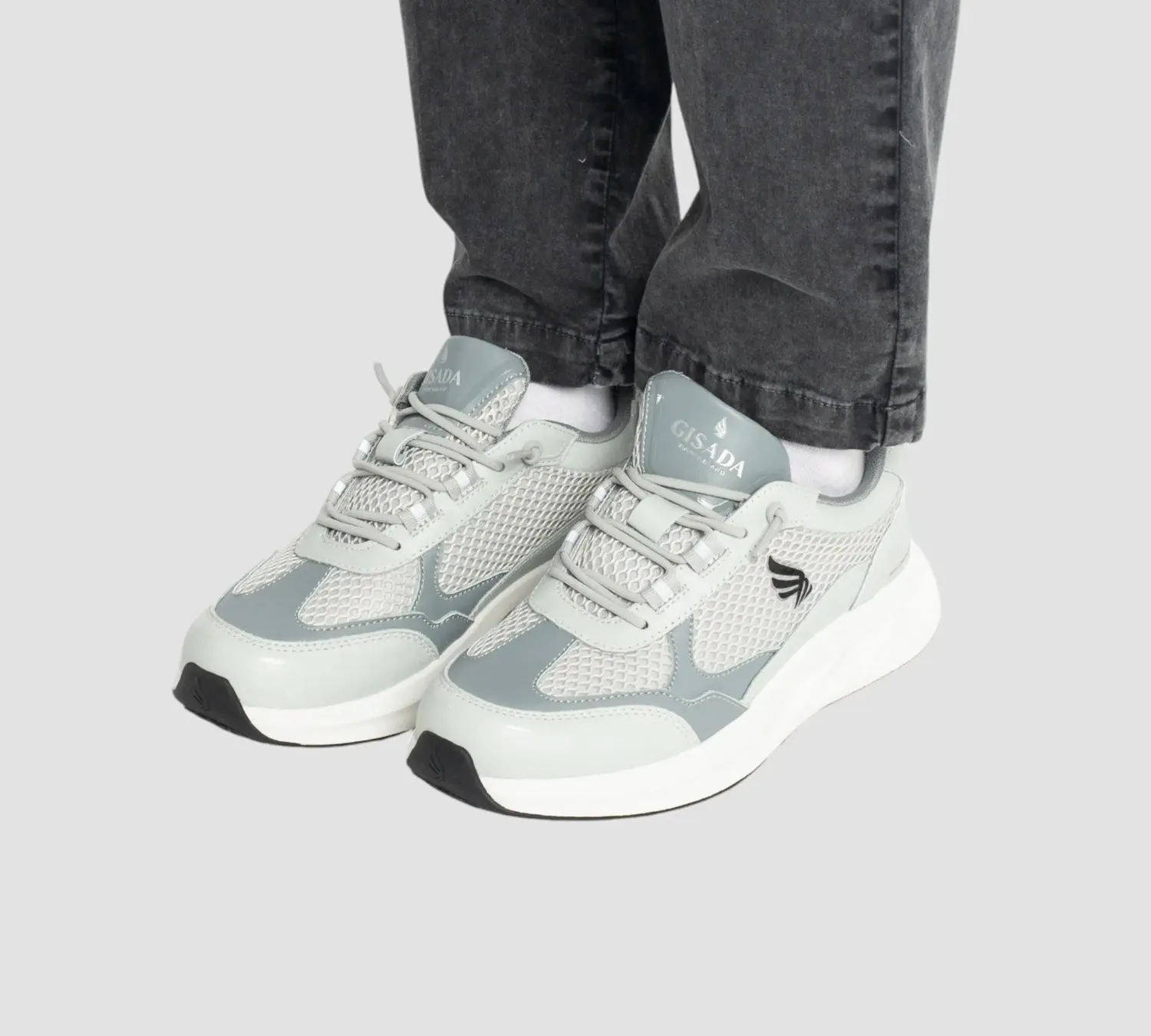 Gisada Runner 16000 sneakers grå mesh unisex