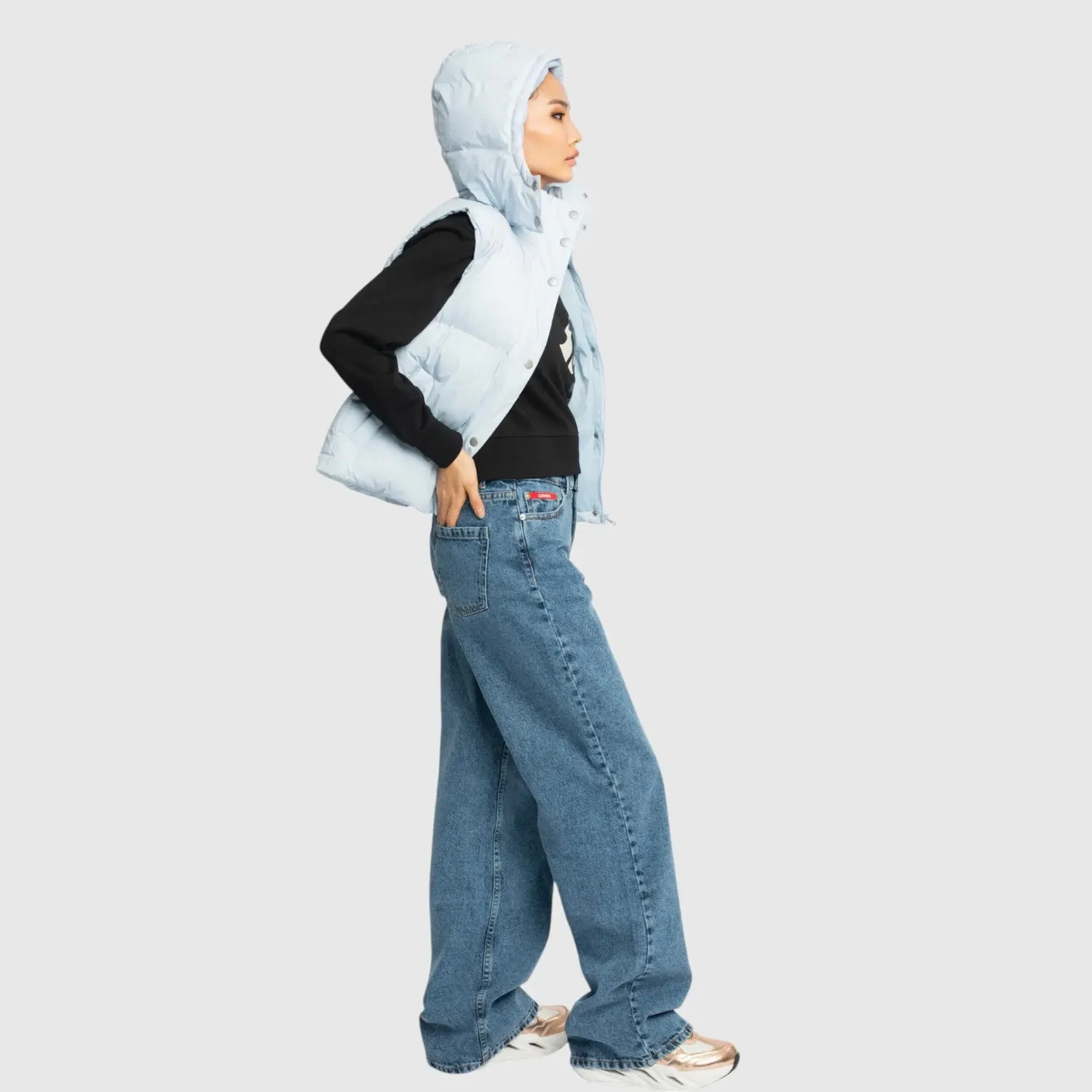 Gisada 1606 dunvest ice blue hette dame