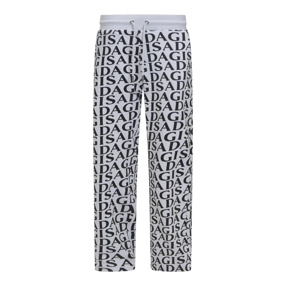 Gisada 7003 sweatpants dame hvit bomull