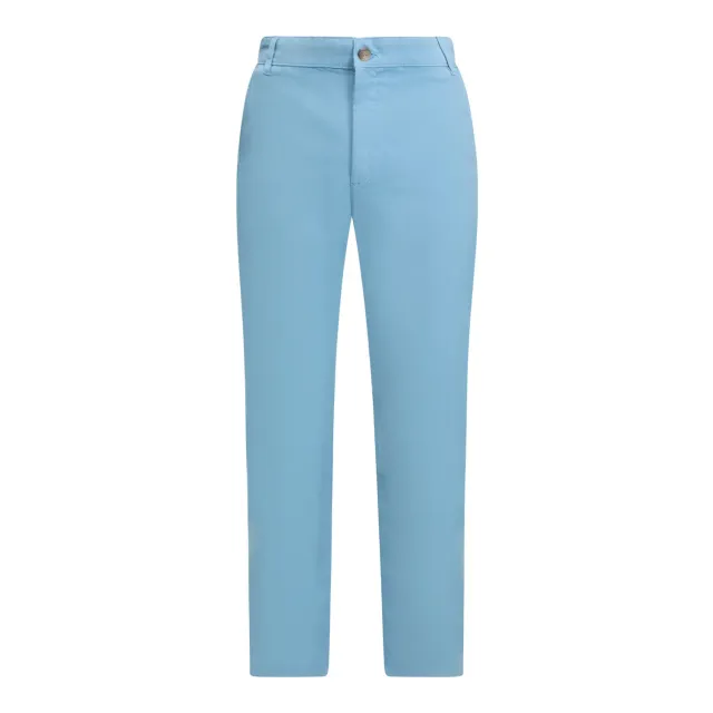 Gisada Madrid 1108 Chino Ice Blue rett bomull
