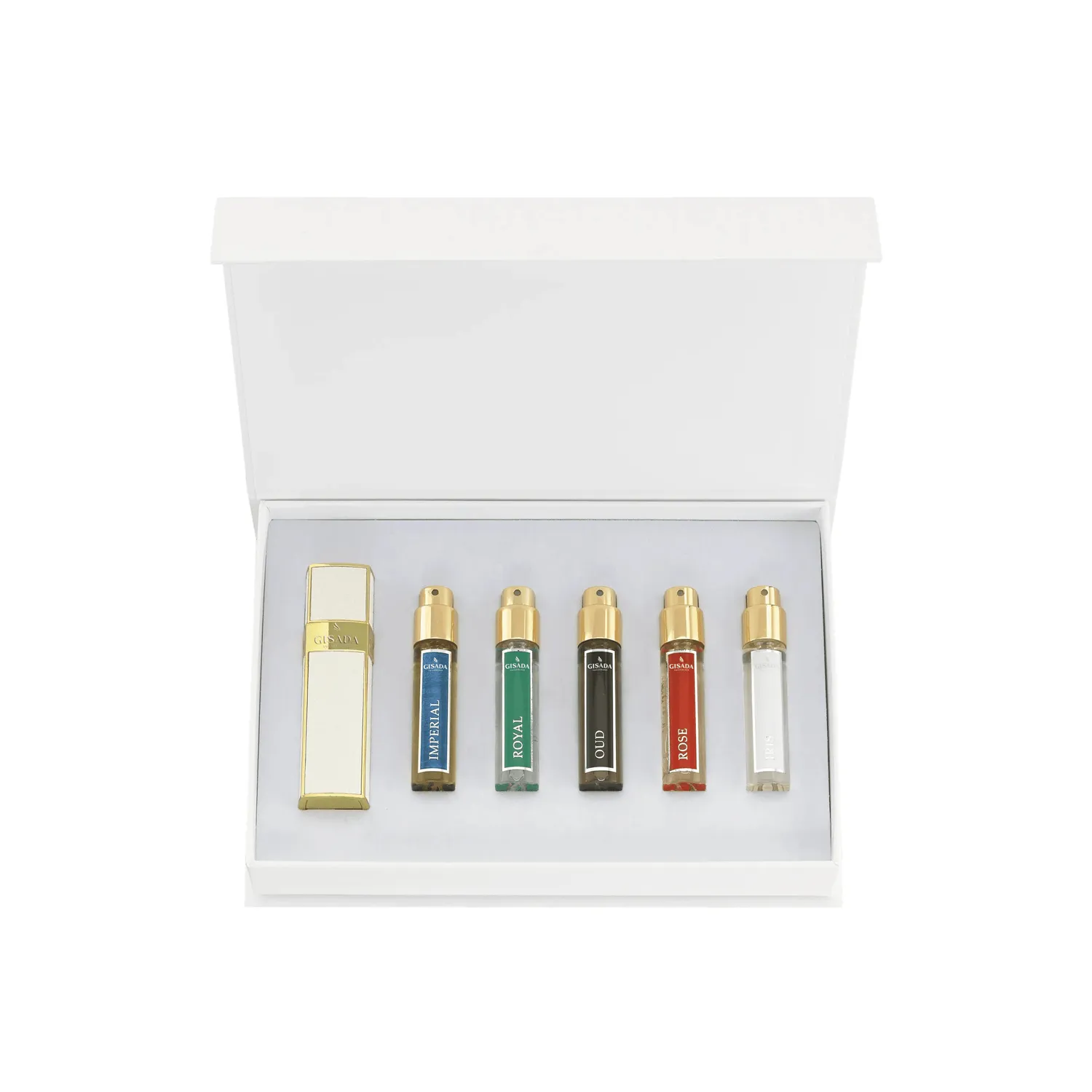 Gisada Luxury Fragrance Travel Set parfyme svart – unisex