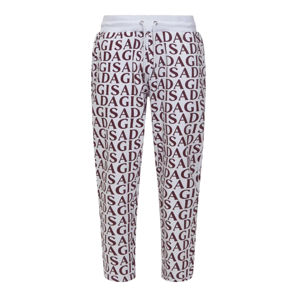 Gisada 4003 joggebukse bordeaux herre