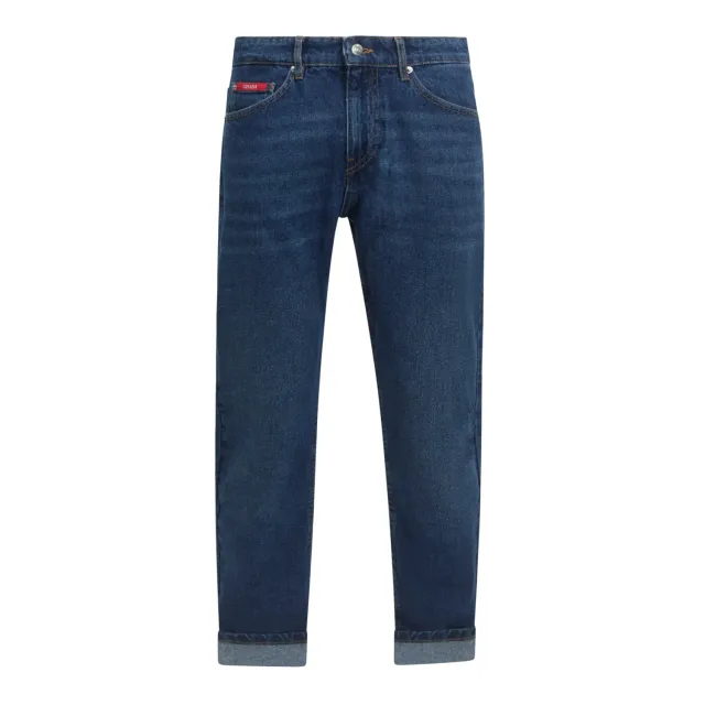 Gisada 1106 Slim Fit olabukse washed blue denim