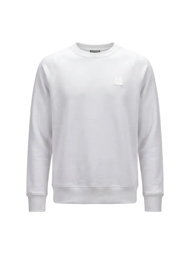 Gisada sweatshirt hvit bomull riviera print