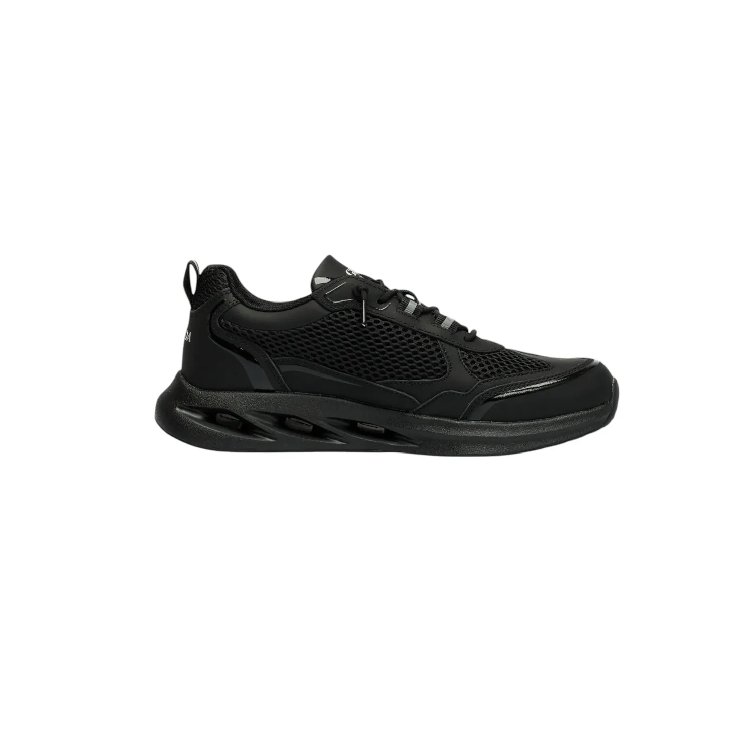Gisada Runner Low sneakers svart pustende mesh