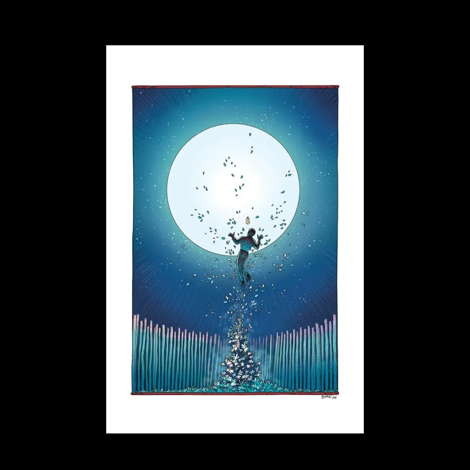 Marc Antoine Barrois Aldebaran kunsttrykk 60x43 skog