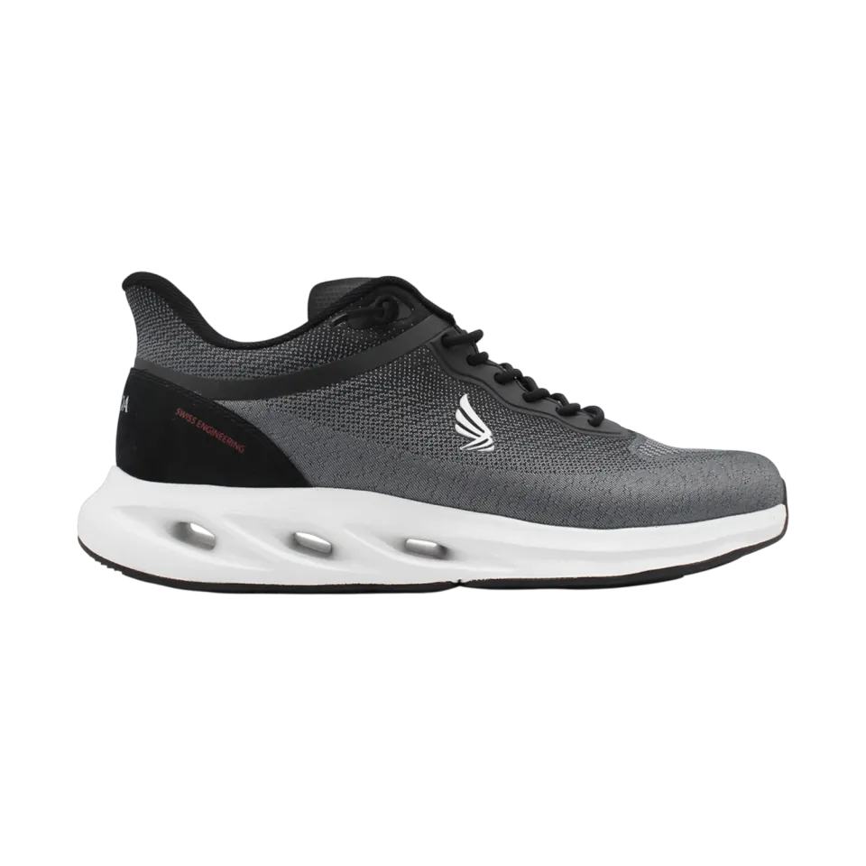 Gisada Runner V04 sneakers svart/grå pustende