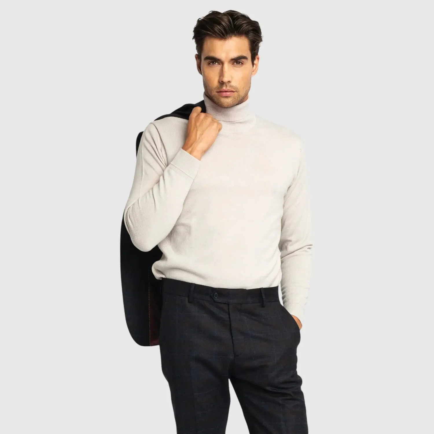 Gisada 1204 Turtleneck elfenben herre