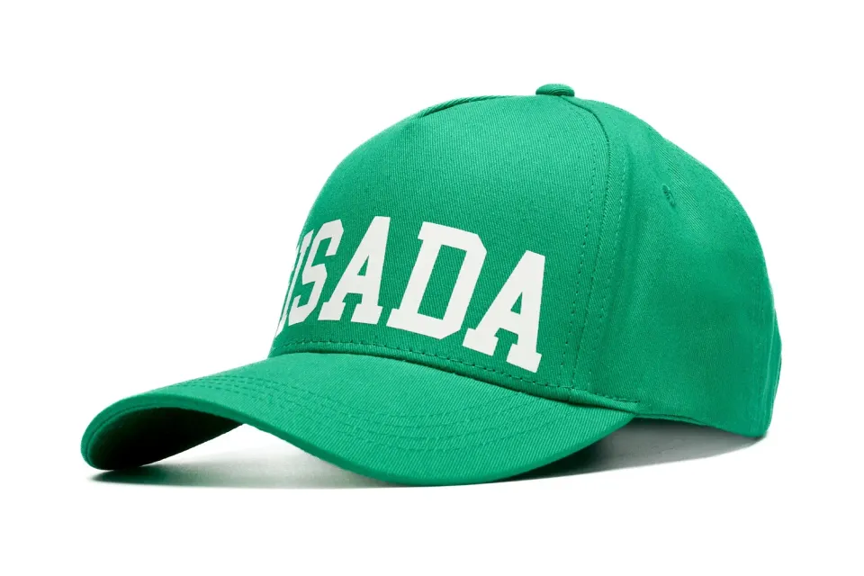 Gisada College baseballcaps beige bomullstwill