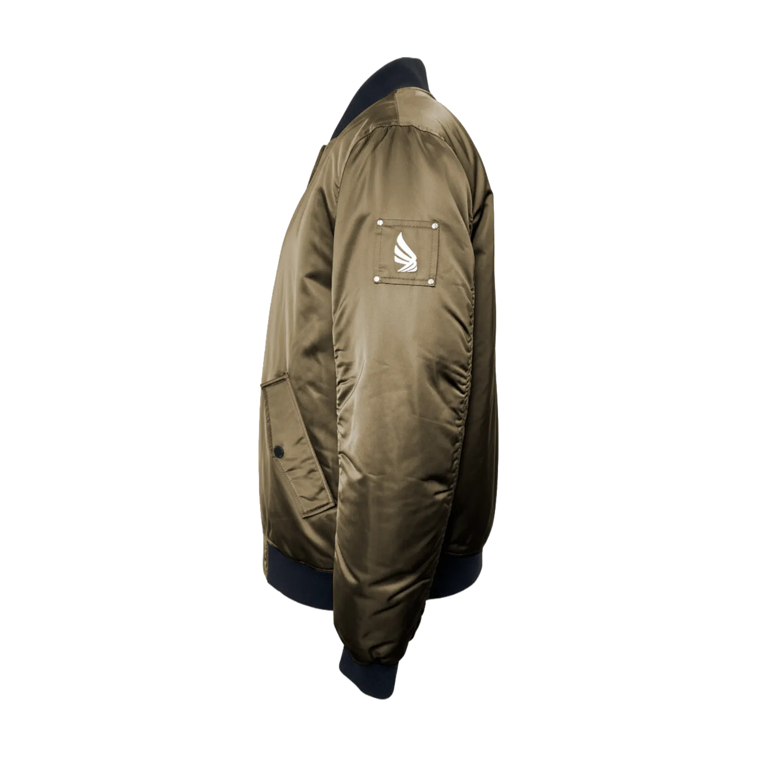 Gisada Midnight bomberjakke army dun herre