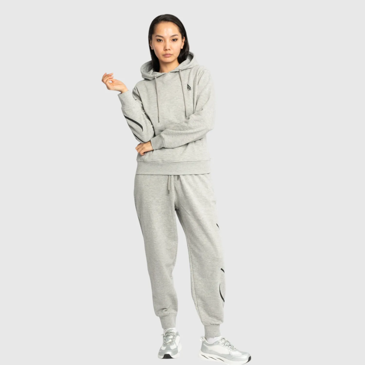 Gisada Seattle 6007 Hettegenser Grey regular fit