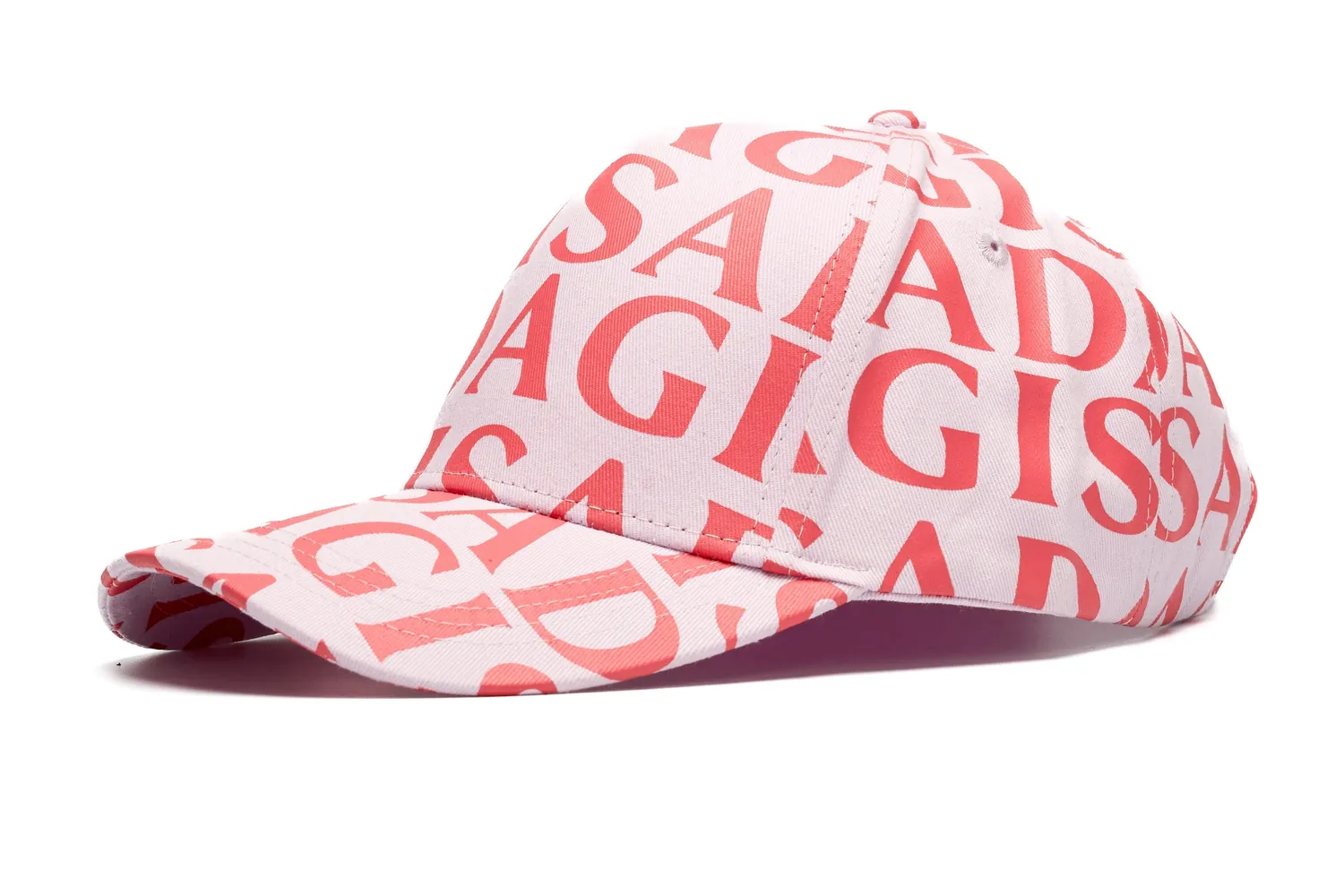 Gisada Allover Digital Print caps bomull justerbar