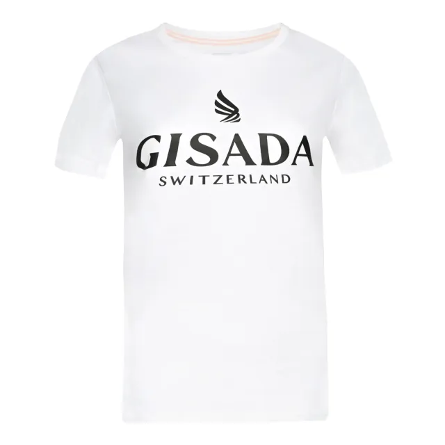 Gisada 5000 t-skjorte hvit jersey bomull
