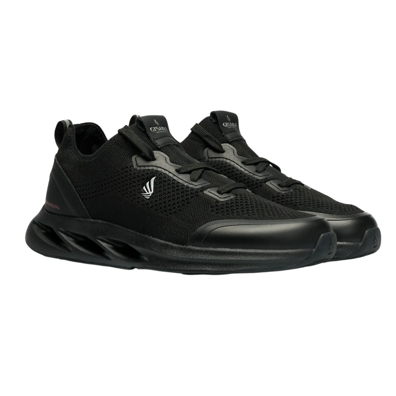 Gisada 16002 Flow Knit Runner sneakers svart