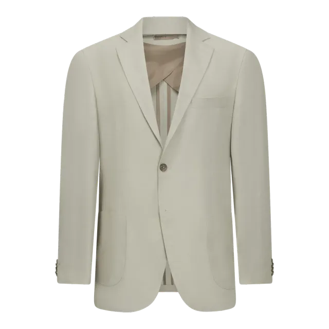 Gisada Barcelona 1601 blazer Beige linblanding