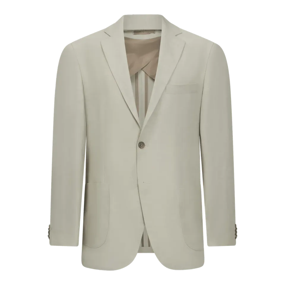 Gisada Barcelona 1601 blazer Beige linblanding