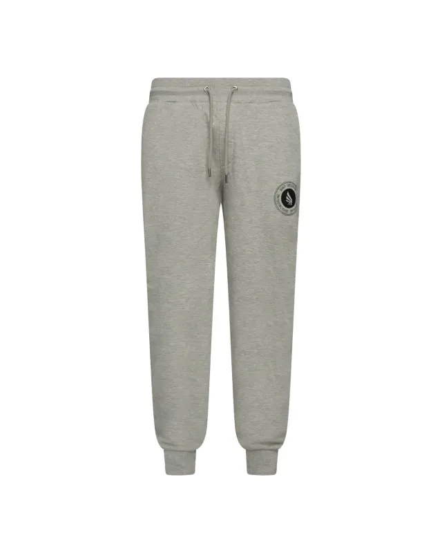 Gisada 4000 jogger grå bomull flock-print