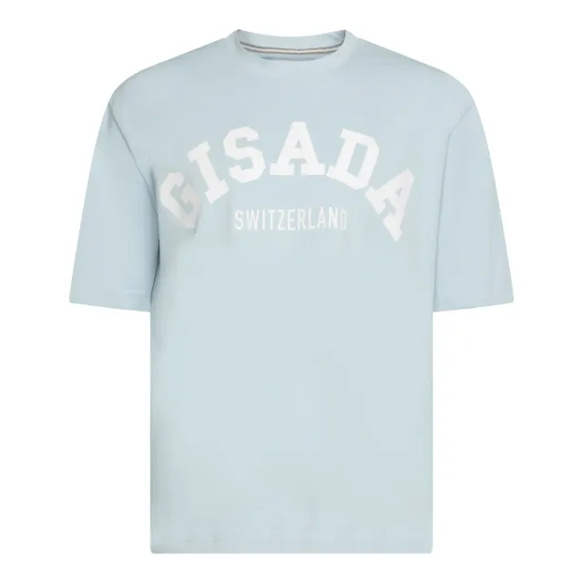 Gisada Chicago 1006 t-skjorte ice blue oversized