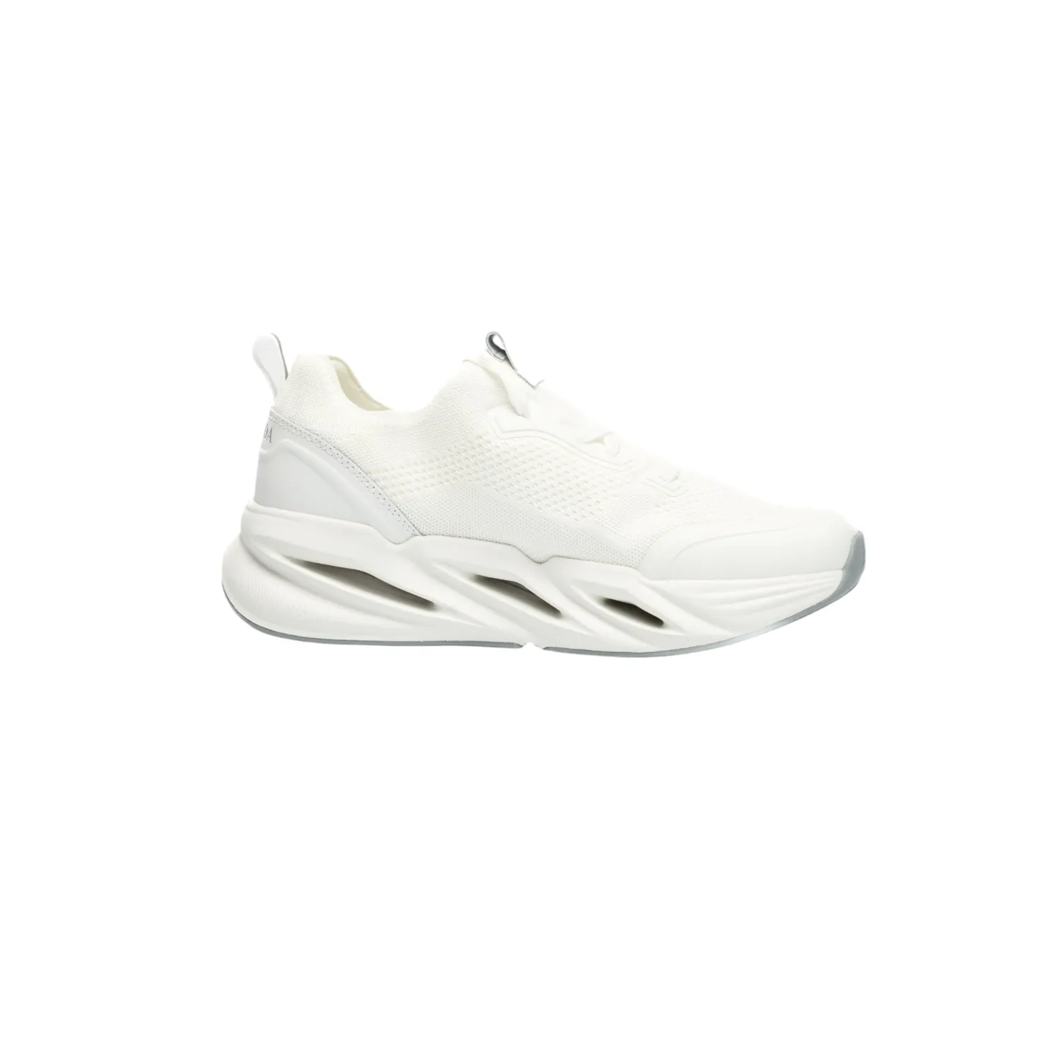 Gisada 15002 Knit Runner sneakers hvite mesh