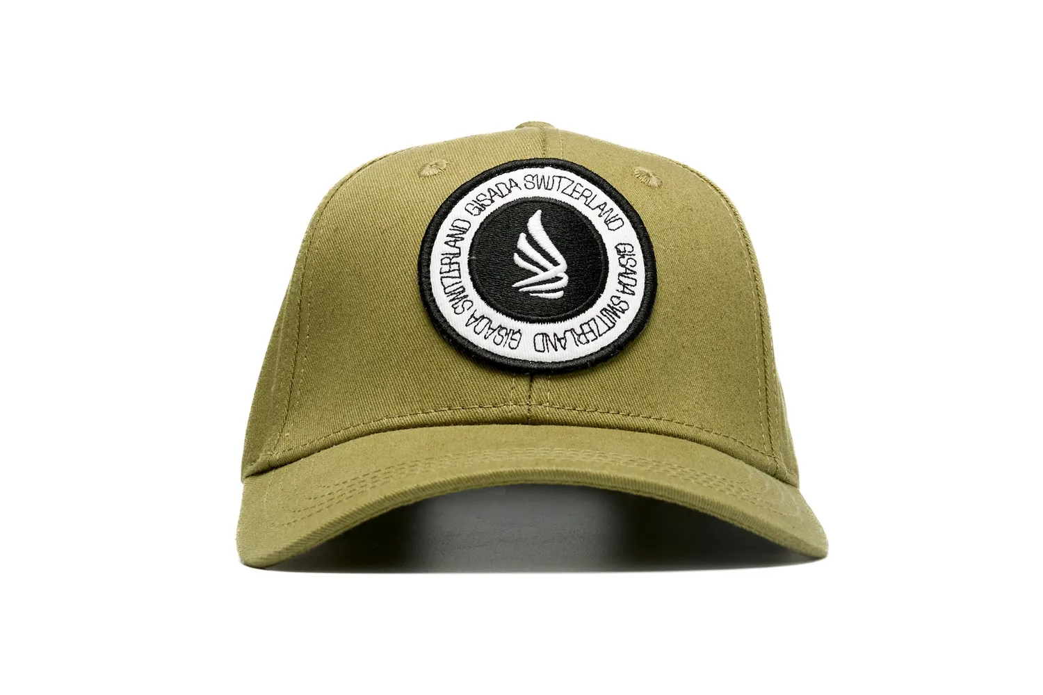 Gisada 8001 caps dark olive bomullstwill