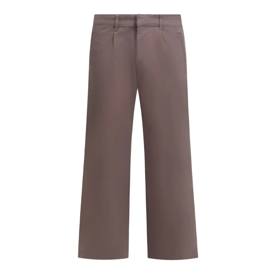 Gisada 1109 chino brun tapered bomull-stretch