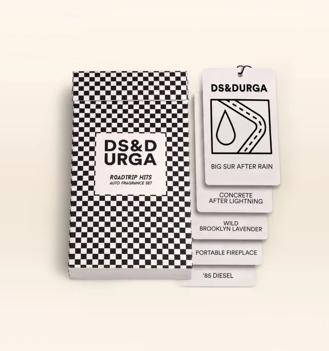 D.S. & Durga Roadtrip Hits duftkort 5-pakning bil