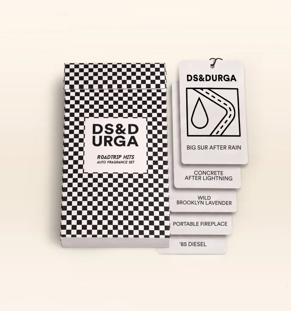 D.S. & Durga Roadtrip Hits duftkort 5-pakning bil
