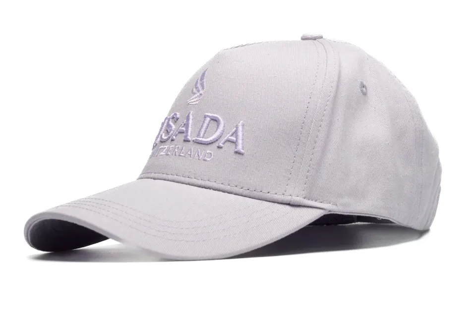 Gisada 8009 caps lilla twill med 3D brodert logo