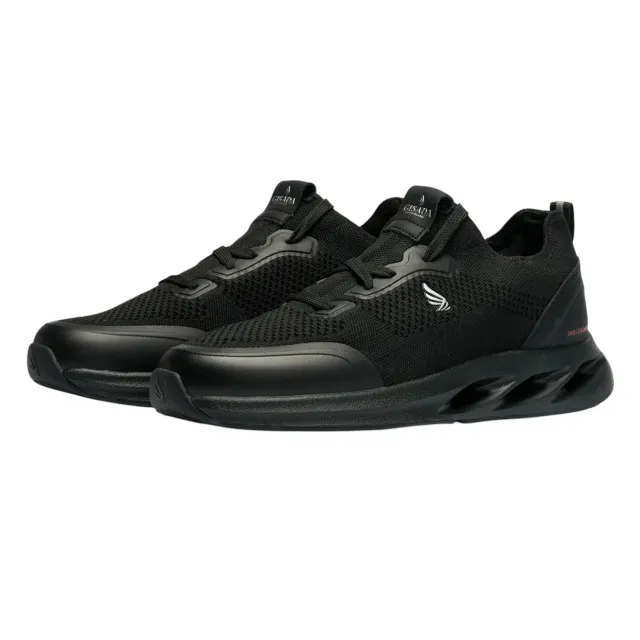 Gisada 16002 Flow Knit Runner sneakers svart