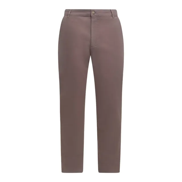 Gisada 1108 chino brun bomull straight leg