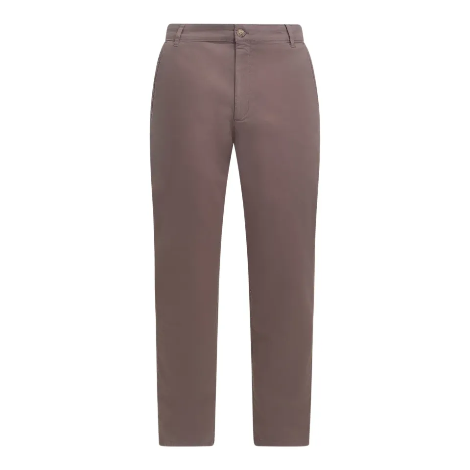 Gisada 1108 chino brun bomull straight leg