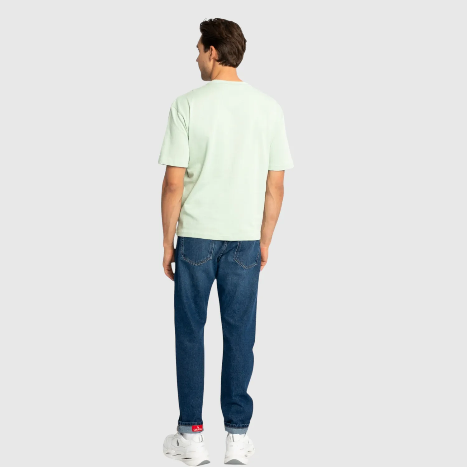 Gisada Chicago 1010 t-skjorte mint oversized flock