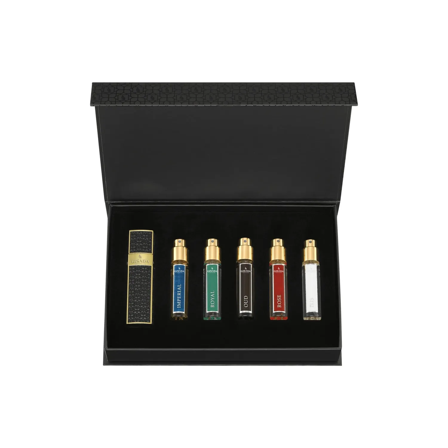Gisada Luxury Fragrance Travel Set parfyme svart – unisex