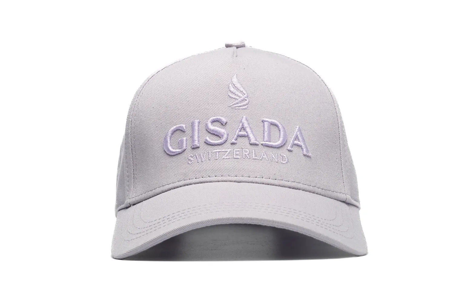 Gisada 8009 caps lilla twill med 3D brodert logo