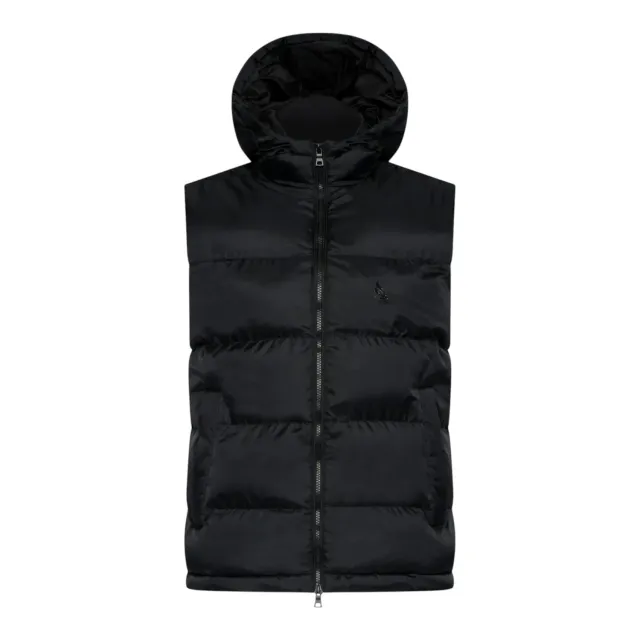 Gisada 1312 boblevest sort nylon herre