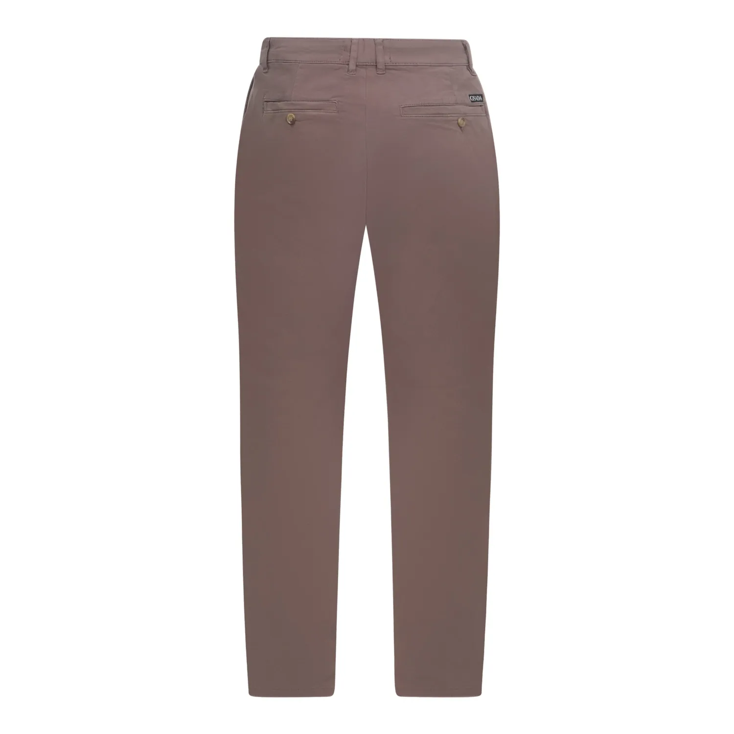 Gisada 1108 chino brun bomull straight leg