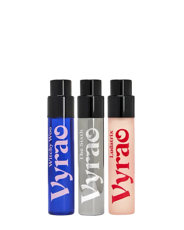 Vyrao Bestseller Trio parfymesett 3x10 ml moskus