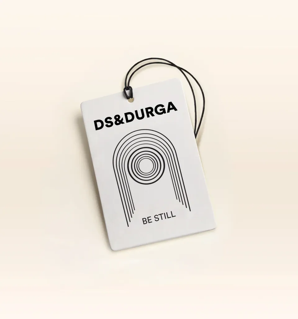 D.S. & Durga Be Still duftkort til bil 1 stk røkelse