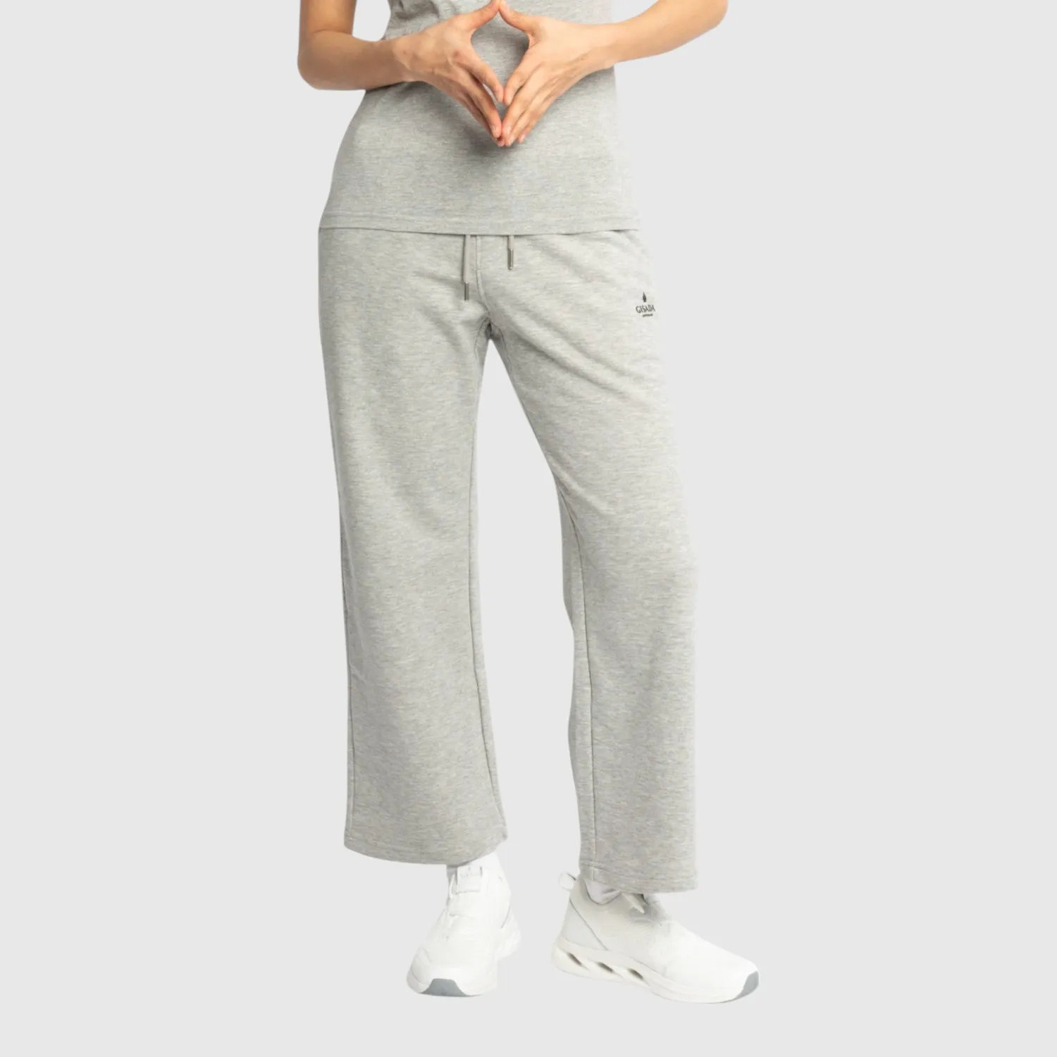 Gisada Straight Leg sweatpants grå M bomull