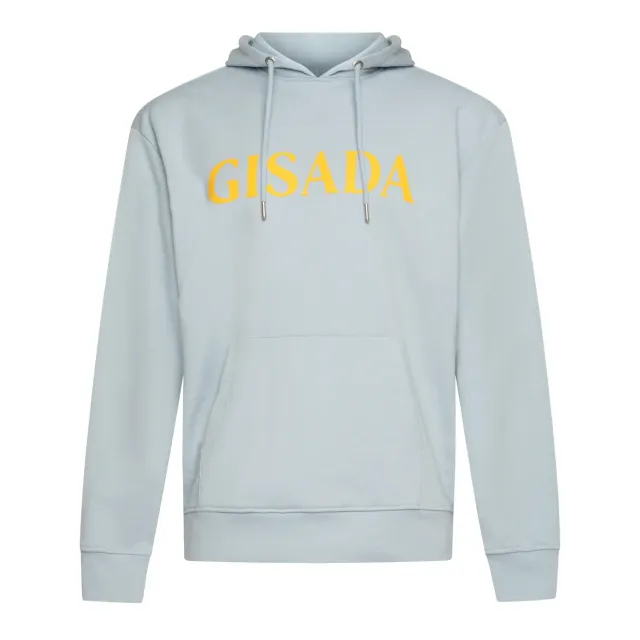 Gisada 3007 hoodie herre isblå regular fit