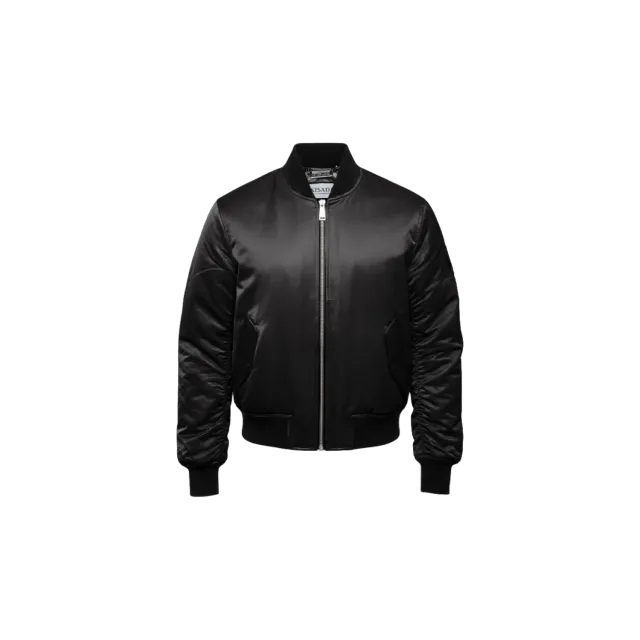 Gisada 1612 bomberjakke dame svart cropped