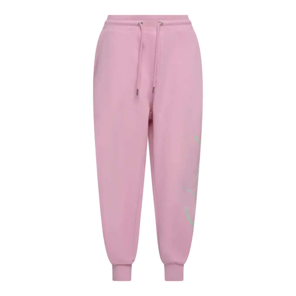 Gisada Regular Fit Jogger joggebukse rosa bomull