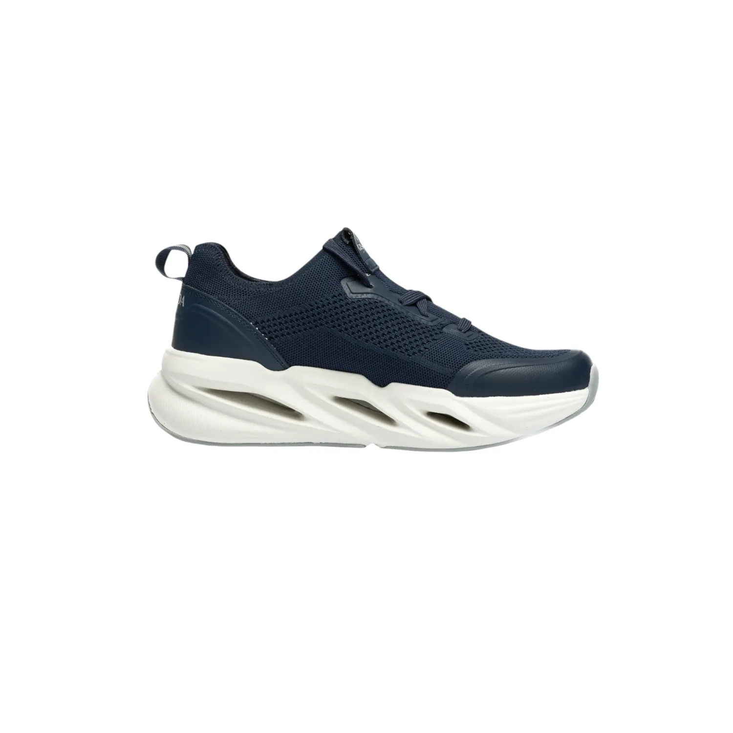 Gisada Knit Runner High sneakers navy mesh