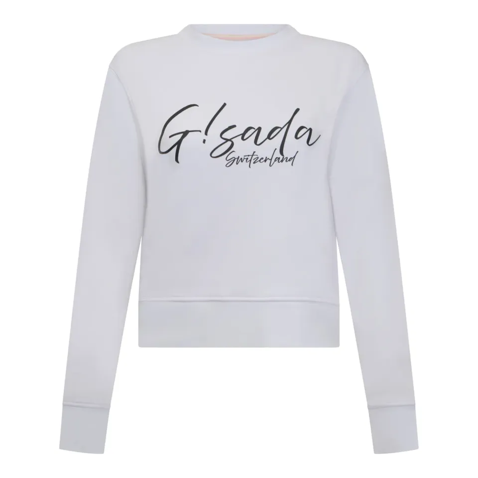 Gisada 6000 sweatshirt hvit dame bomull