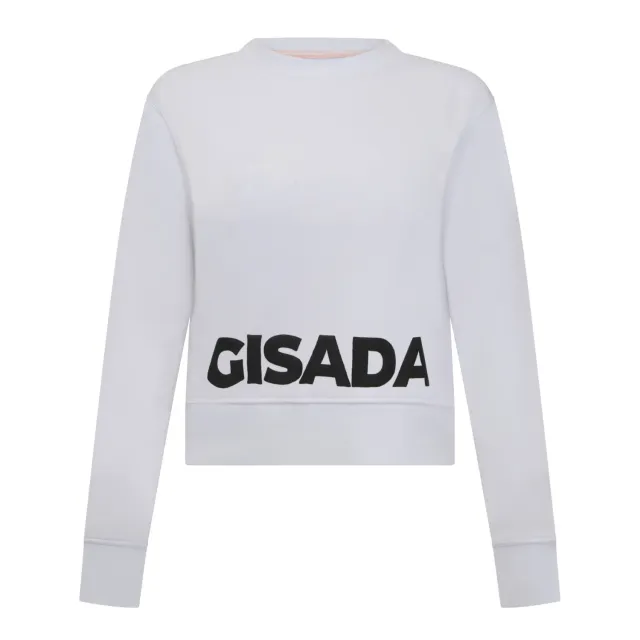 Gisada Berlin 6001 sweatshirt hvit puff-print