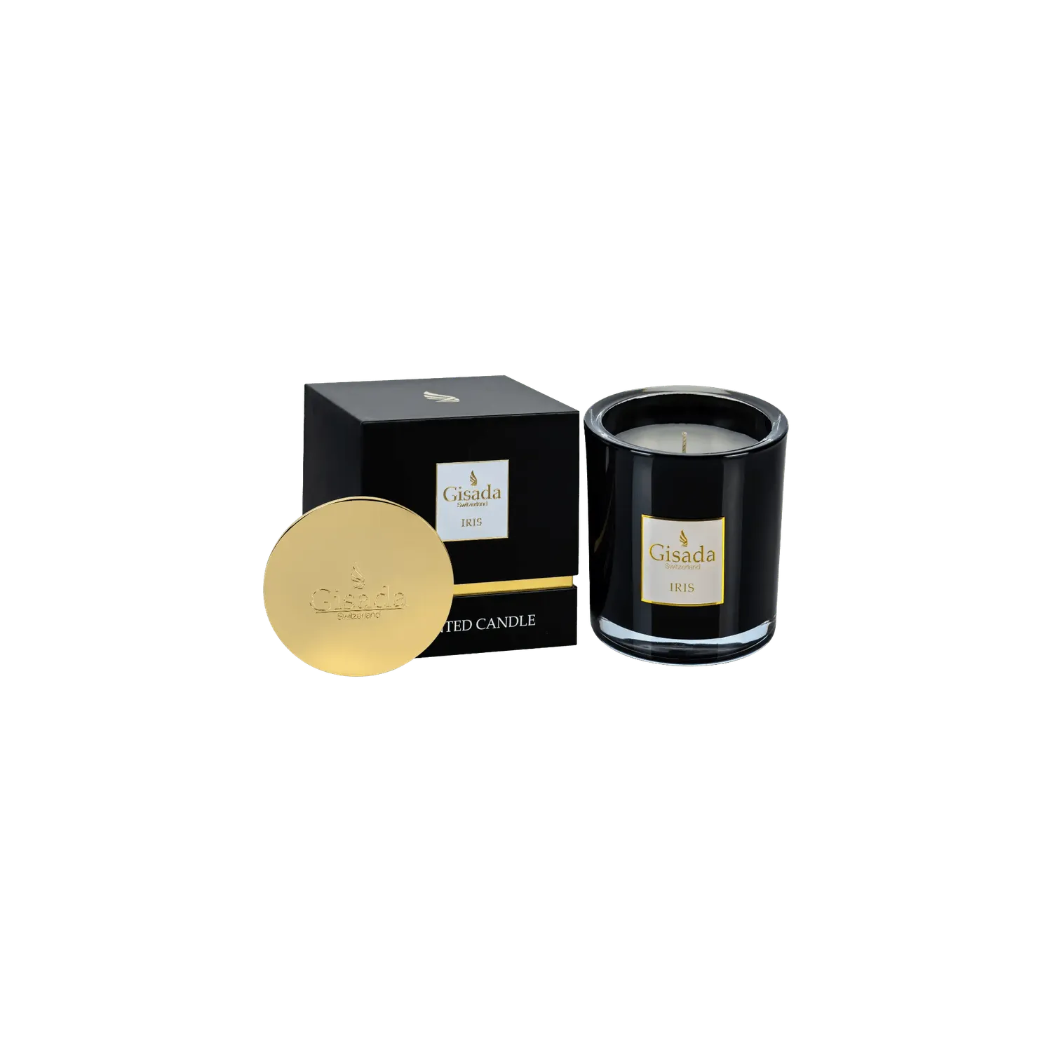 Gisada Luxury Iris duftlys 315g frisk blomstret