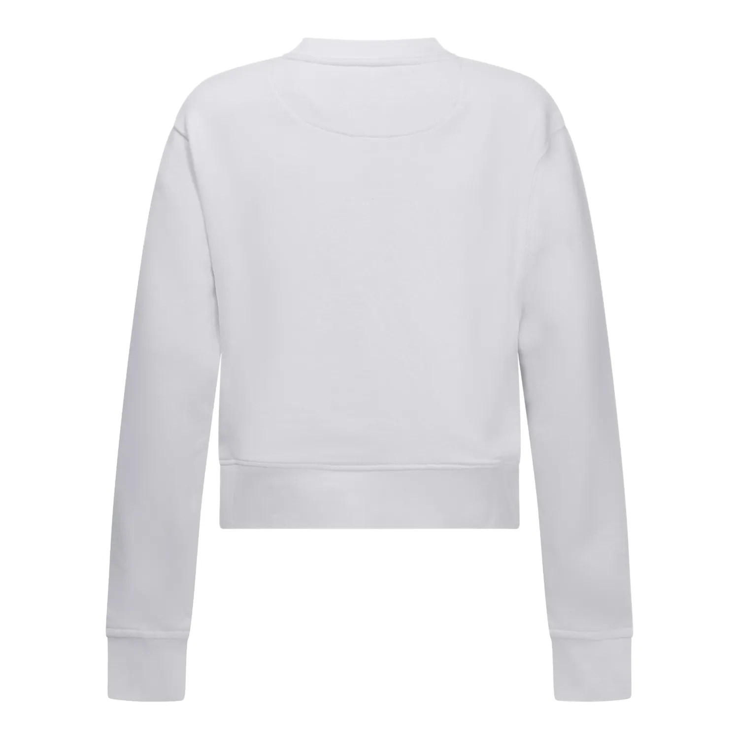 Gisada 6004 sweatshirt hvit cropped bomull