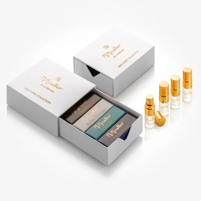 M. Micallef Homme prøvesett 4x2 ml herreparfyme