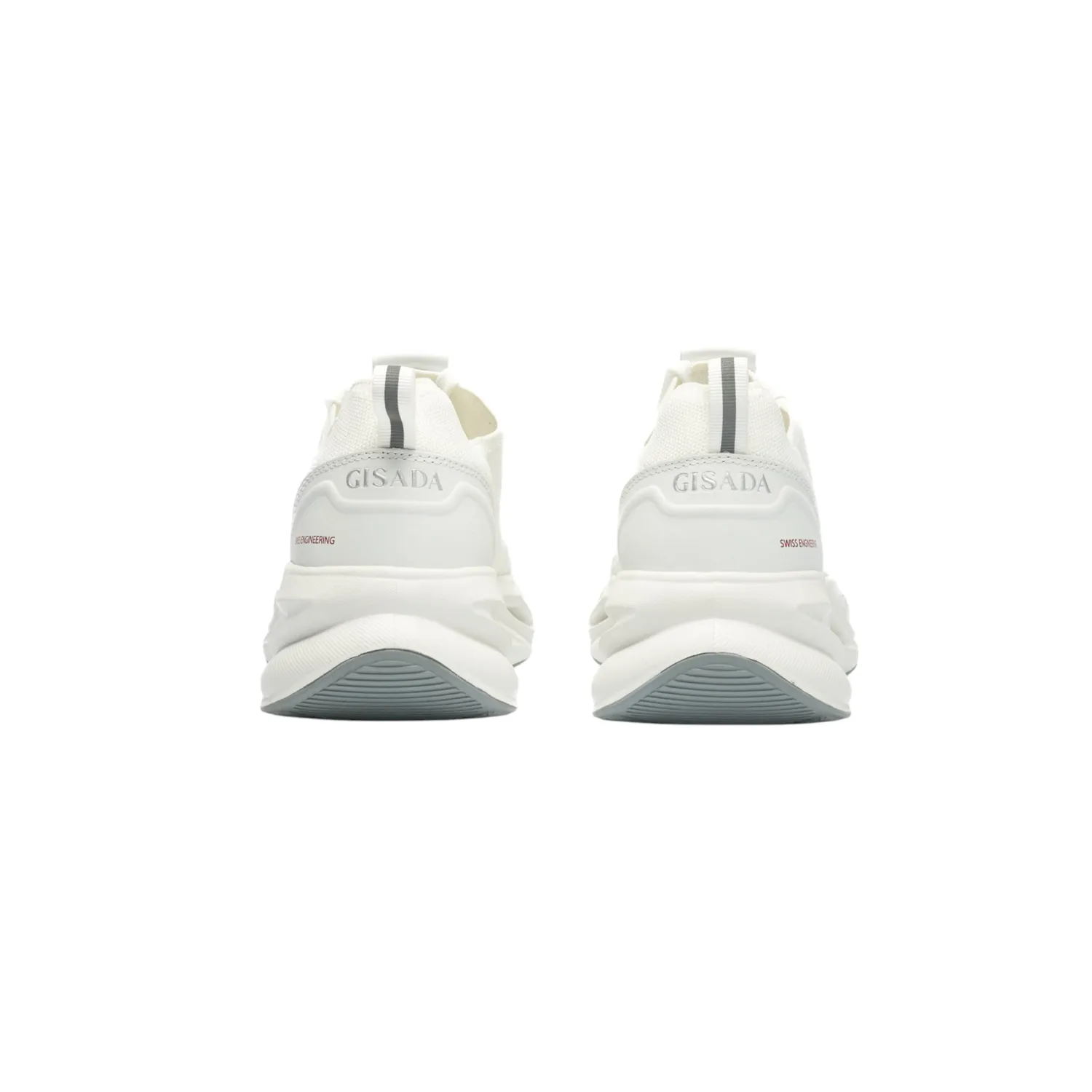 Gisada 15002 Knit Runner sneakers hvite mesh
