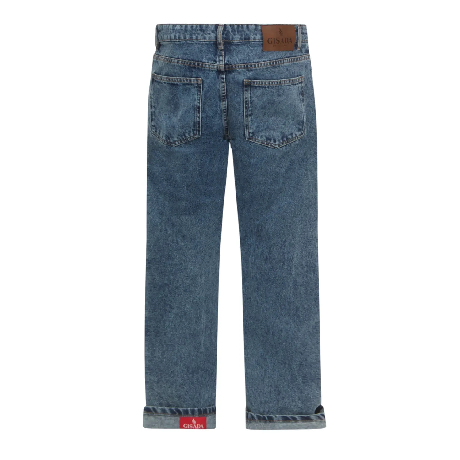 Gisada 1107 jeans vid snow blue denim